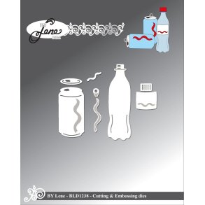  By Lene dies Bottle and Can 5,6x1,7cm