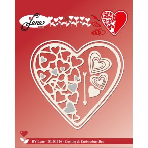 By Lene dies Hearts Biggest 9,5x9cm