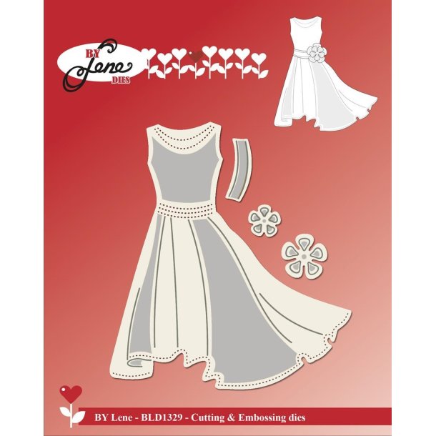  By Lene dies Dress 8,4x9,3cm