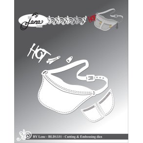  By Lene dies Belt bag 7,4x5,7cm