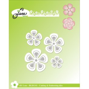  By Lene dies Flowers Biggest 3,9x3,9cm