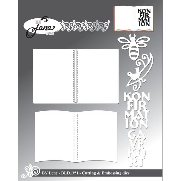  By Lene dies Book Biggest 7,2x4,6cm