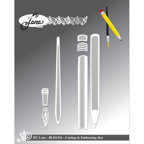 By Lene dies Pencils 1x11cm