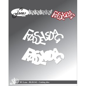 By Lene dies F�dselsdag 7,5x3,1cm