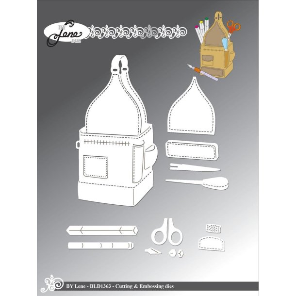 By Lene dies Craft tote 5,5x10,2cm