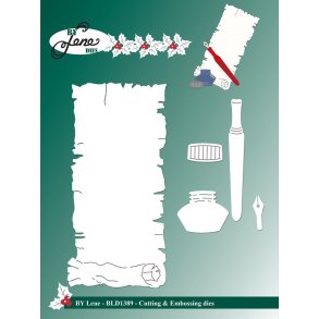 By Lene dies Wishlist Papir 6,3x12,9cm