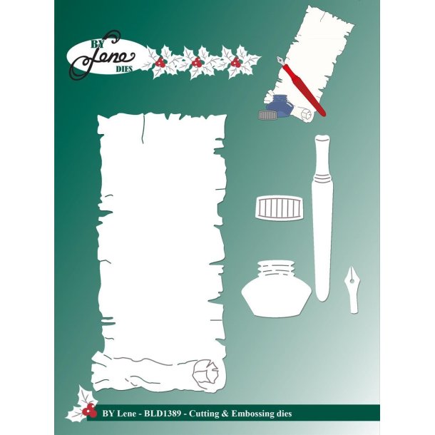 By Lene dies Wishlist Papir 6,3x12,9cm
