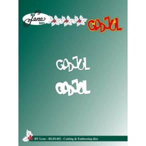 By Lene dies God jul 4,9x2,4cm