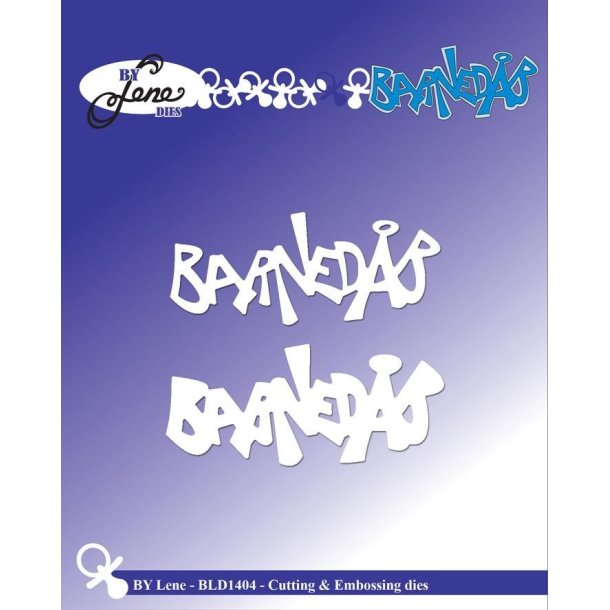 By Lene dies Barned�b 6,9x3cm