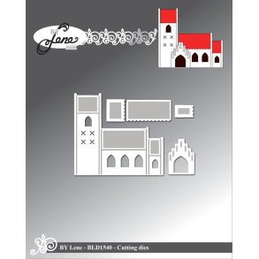 By Lene dies Church-mini 4,2x7,2cm