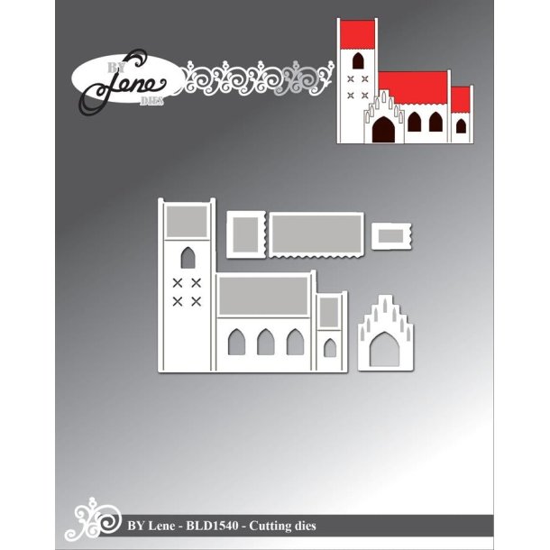 By Lene dies Church-mini 4,2x7,2cm