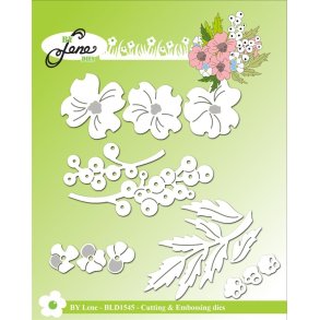 By Lene dies Flower bouquet St�rste 2,8x2,8cm