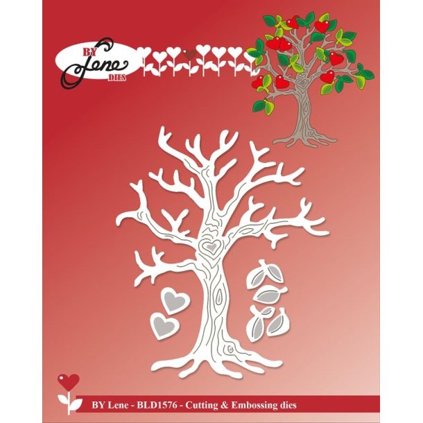 By Lene dies Love tree 7,6x9cm