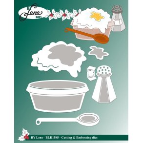 By Lene dies Rice porridge 6,7x1,4cm