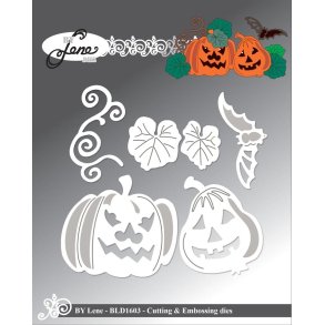 By Lene dies Scary pumpkins 5,4x4,7cm