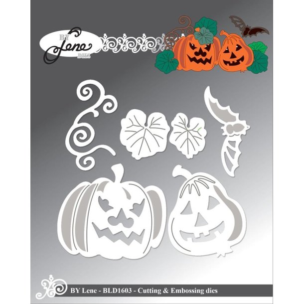 By Lene dies Scary pumpkins 5,4x4,7cm