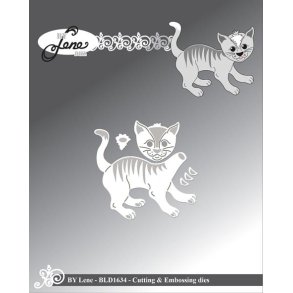 By Lene dies Cat Samlet 5,3x4,7cm