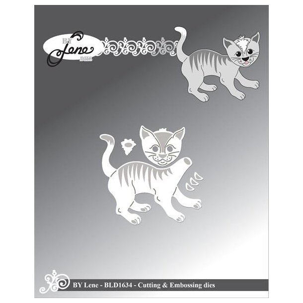 By Lene dies Cat Samlet 5,3x4,7cm
