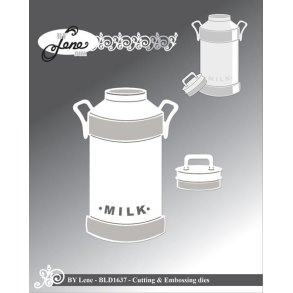 By Lene dies Milk can St�rste 5,4x8cm