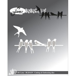 By Lene dies Swallows St�rste 9,7x2,9cm