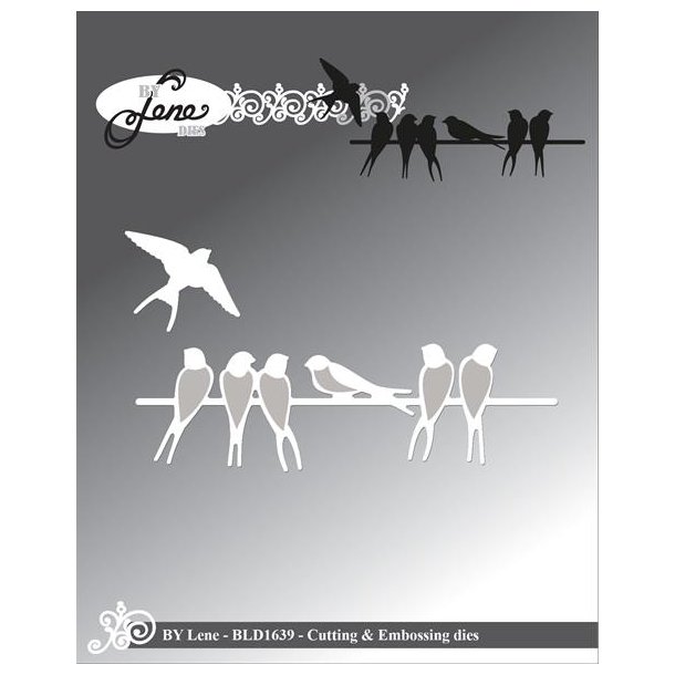 By Lene dies Swallows St�rste 9,7x2,9cm