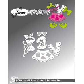 By Lene dies Accessories for BLD1648 #4 4x2,1cm