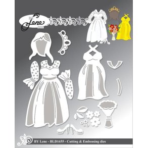 By Lene dies Accessories for BLD1635-1 St�rste 5x7,6cm