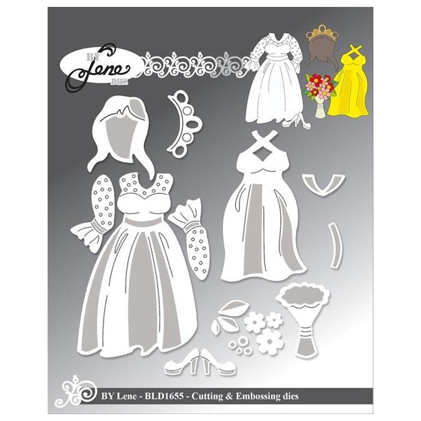 By Lene dies Accessories for BLD1635-1 St�rste 5x7,6cm