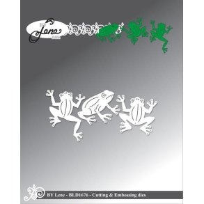 By Lene dies Frogs St�rste: 2,9x3,8cm