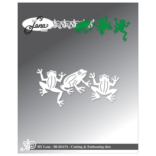 By Lene dies Frogs St�rste: 2,9x3,8cm