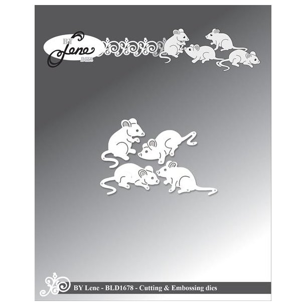  By Lene dies Mice St�rste: 3,1x1,7cm