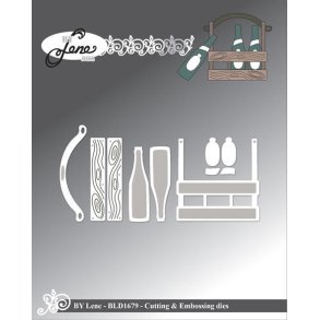 By Lene dies Beer crate Flaske-1x3,5cm 