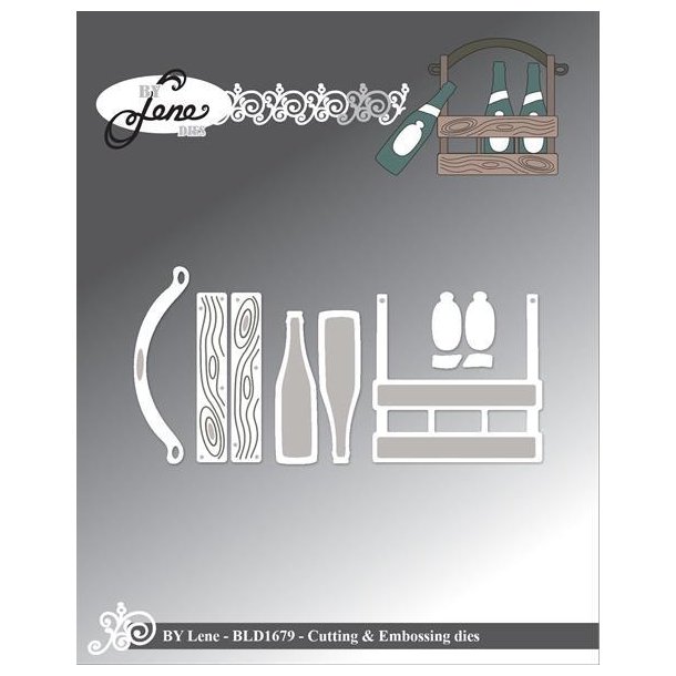 By Lene dies Beer crate Flaske-1x3,5cm 