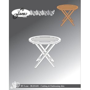 By Lene dies Gardentable 5,4x5,4cm