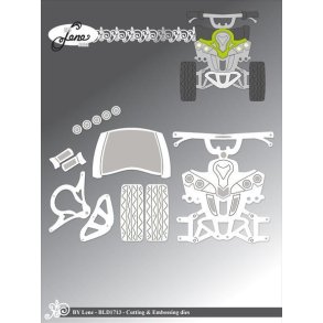 By Lene dies ATV St�rste 6,3x4,2cm