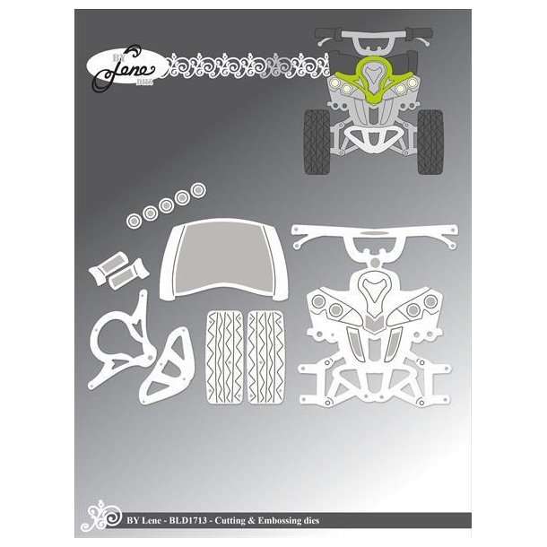 By Lene dies ATV St�rste 6,3x4,2cm