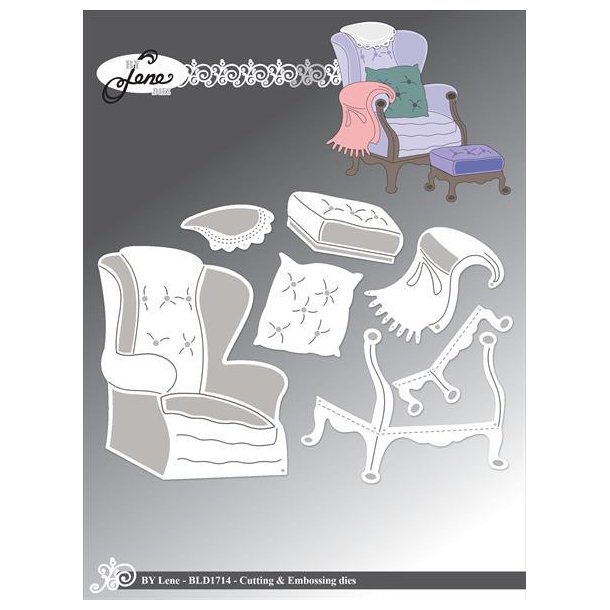 By Lene dies Armchair L�nestol 6,5x8cm