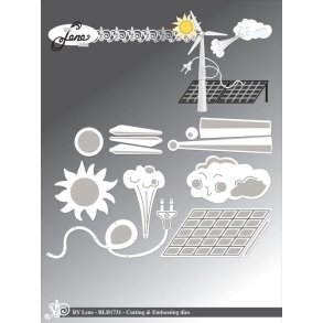 By Lene dies Renewable energy Sky 5,2x3cm