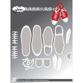 By Lene dies Sneakers St�rste 2,6x7,5cm
