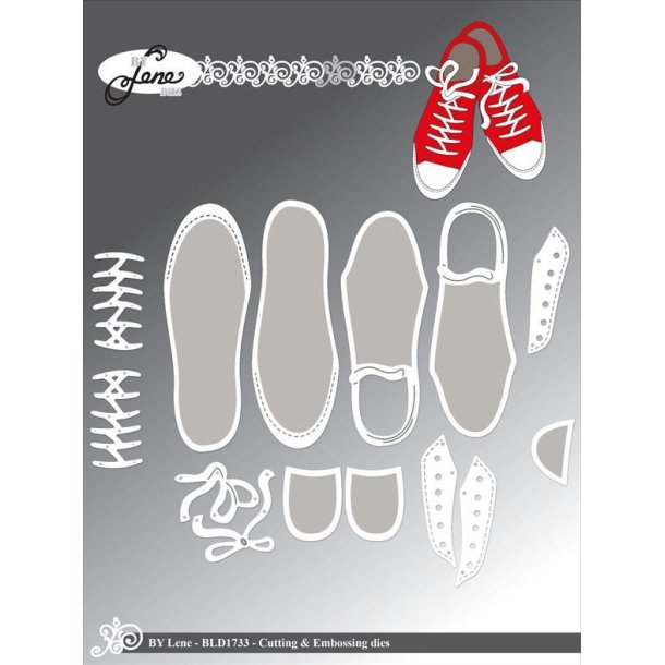 By Lene dies Sneakers St�rste 2,6x7,5cm