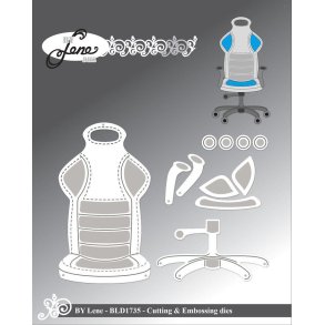 By Lene dies Gamer chair St�rste 4,2x7cm