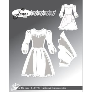 By Lene dies Dress St�rste 5,8x8cm