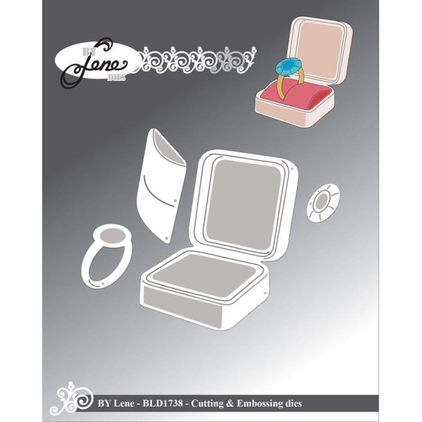 By Lene dies Ring St�rste 5,6x6,5cm