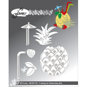 By Lene dies Hawaii drink St�rste 5,1x5,2cm