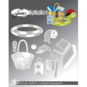 By Lene dies Accosseries for BLD1727-6 Taske 4,1x5,1cm