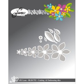 By Lene dies Flowers St�rste 3,5x3,4cm