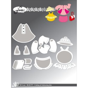 Accoriesses for BLD1755#2 St�rste 4,3x4,3cm