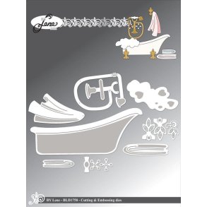 By Lene dies Bathtub St�rste 10,9x4,5cm