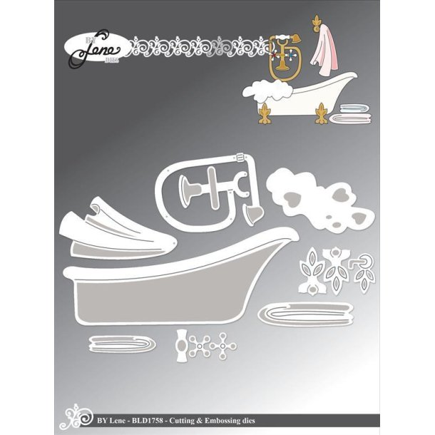 By Lene dies Bathtub St�rste 10,9x4,5cm