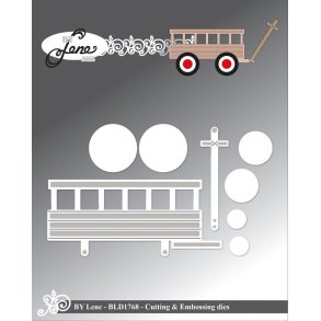 By Lene dies Cart St�rste 8,2x3,6cm